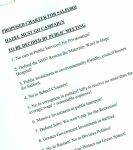 HAZEL MUST GO! CHARTER